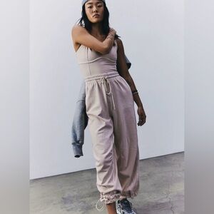 Free People Movement Inbound Onsie In Cashmere NWT Size Medium